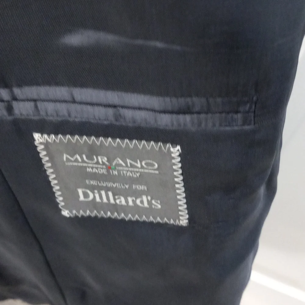 Murano Blazer,Made in Italy, Dk Navy, 100% Wool
